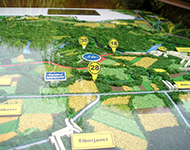 Maketa Drava Bike Tour detalji